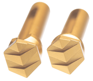 Tyrant CNC TDAR15TPGOLD Takedown Pins Enhanced AR-15 Gold Aluminum