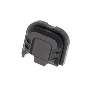 Tyrant CNC TDG43X48SPBLACK Slide Cover Plate  Chevron Design Glock 43x/48 Black Aluminum