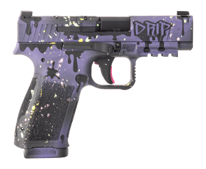 Canik HG7896DRP-N Mete MC9LS Signature Midnight Drip 9mm Luger 17+1 3.64" Optic Ready/Serrated Slide  Polymer Frame w/Picatinny Rail