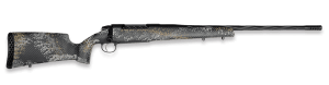 Weatherby 3WAST7MMBR2B 307 Alpine ST 7mm BC 4+1 24" 20" Graphite Black Cerakote Spiral Fluted Threaded Barrel  Steel Drilled & Tapped Receiver  Carbon Fiber w/Gray  Light Gray & Gold Sponge Accents Fixed Peak 44 Bastion Carbon Fiber Stock  RH