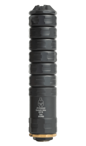 Jk Armament JK155RPX9K RPX 155 9mm 1.55" Black Aluminum/Titanium 1/2"x28