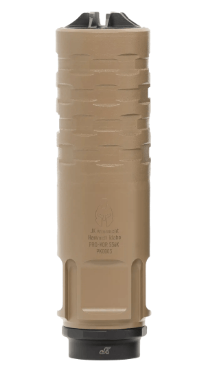 Jk Armament JK172PROKOR556KFDE PRO-KOR  5.56mm FDE Stainless Steel 1/2"x28