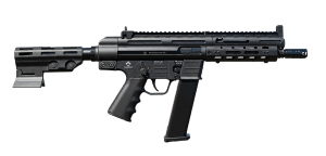 ATI GERGGSG933 GSG-9 9mm Luger 33+1 7.90" Black Threaded Barrel  Black Aluminum Receiver w/Picatinny Rail  M-LOK Handguard  Black Pistol Brace  Black Polymer Grip  Ambidextrous