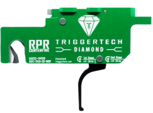 TriggerTech RPRTGB02NSF Diamond Green Flat Straight Ambidextrous