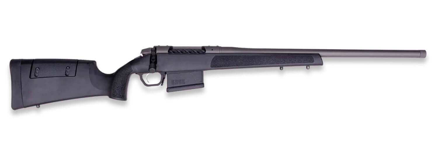Weatherby 3WR047MMBR16T 307 Range SF 7mm BC 5+1 16" Tungsten Cerakote Heavy Threaded Barrel & Steel Drilled & Tapped Receiver Black Adj Cheek Piece & LOP Synthetic Stock - Image 3