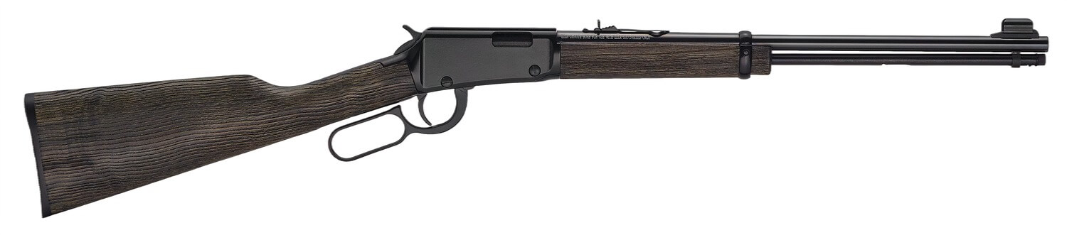 Henry H001GG22M Garden Gun 22 WMR Shotshell 12+1 18.50″ Blued Smooth Bore Barrel Black Aluminum Grooved Receiver Black Ash Straight Grip Wood Stock Henry H001GG22M Garden Gun 22 WMR Shotshell 12+1 18.50″ Blued Smooth Bore Barrel Black Aluminum Grooved Receiver Black Ash Straight Grip Wood Stock