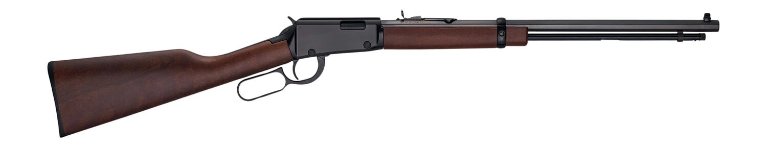 Henry H001T17H Frontier 17 HMR 13+1 20″ Blued Octagon Barrel Black Aluminum Receiver American Walnut Straight Grip Stock Henry H001T17H Frontier 17 HMR 13+1 20″ Blued Octagon Barrel Black Aluminum Receiver American Walnut Straight Grip Stock