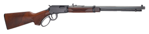 Henry H001TPG22M Western Frontier 22 WMR 13+1 20″ Blued Octagon Barrel  Black Aluminum Grooved Receiver  American Walnut Fixed w/Pistol Grip Stock