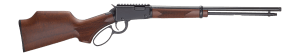 Henry H001PGC22M Bandit 22 WMR 12+1 18.50″ Blued Threaded Barrel  Black Aluminum Receiver w/Picatinny Rail  American Walnut Monte Carlo Stock