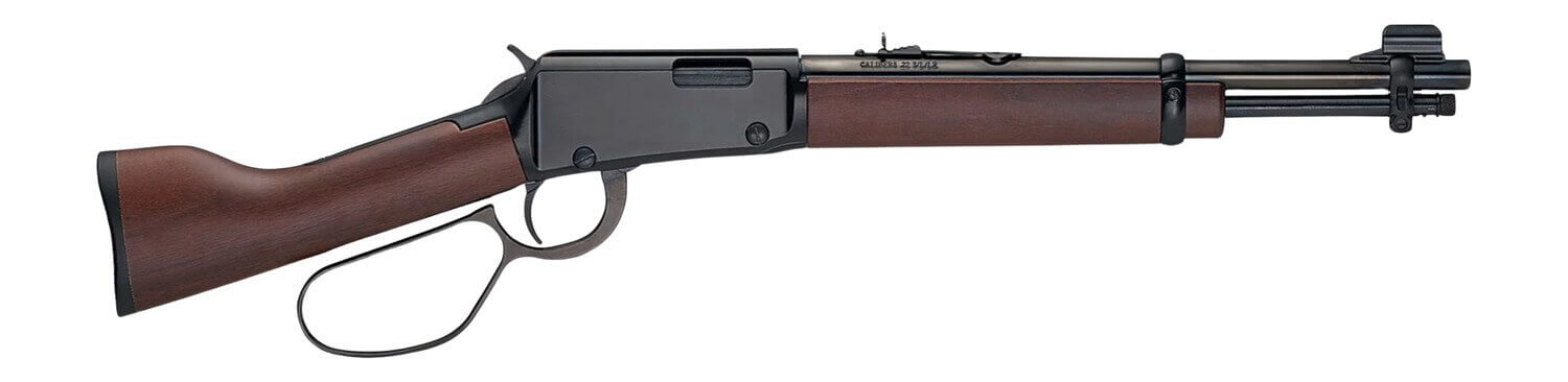 Henry H001ML22 Mare's Leg 22 S/L/LR 10/12/14 +1 Shot 12.88" Blued Steel Barrel Blued Steel Grooved Receiver American Walnut Straight Grip - Image 2