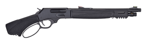 Henry H010GBLX4570 Bear's Leg  45-70 Gov 3+1 13.80" Blued Threaded Barrel  Blue Steel Drilled & Tapped Receiver  Black Synthetic Fixed w/Pistol Grip Stock
