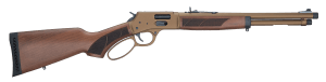 Henry H012XCW357 Explorer Carbine 38 Special/357 Mag 7+1 16.50" Burnt Bronze Cerakote Threaded Barrel  Burnt Bronze Cerakote Steel Drilled & Tapped Receiver  American Walnut Fixed w/Pistol Grip Stock