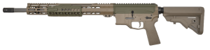 Bilson Arms A6FSSFG20R1 BA-15FC 22 ARC 20+1 18" Threaded Stainless Steel Barrel Flat Dark Earth/Sniper Green Cerakote Aluminum Receiver w/Picatinny Rail M-LOK Handguard B5 Bravo Black Polymer Stock B5 Grip Right Hand