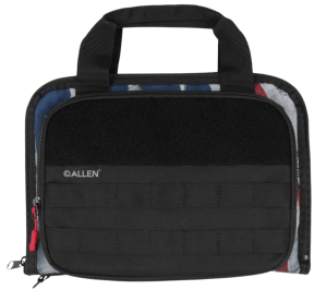 Allen 1122 Victory Taper Case Double Red/White/Blue Holds 2 Handguns