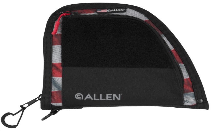 Allen 1127 Victory Taper Case Single Red/White/Blue Holds 2 Handguns