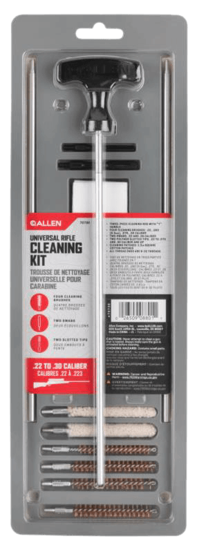 Allen 70730 Universal Cleaning Kit 22-30Cal Rifle