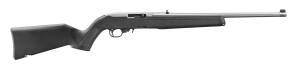 Ruger  10/22  22 LR 10+1 18.50" Satin Stainless Steel Barrel & Drilled & Tapped Receiver  Black Fixed w/M-LOK Polymer Stock