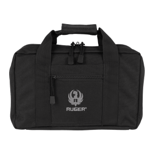 Allen 27959 Ruger Double Handgun Case Black Endura Holds 2 Handguns