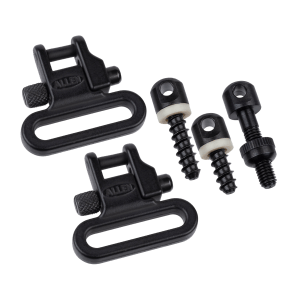 Allen 14420 Magnum Swivel  Set Black 1″ Bolt Action Rifles