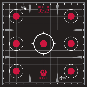 Allen 27991 Ruger 10/22 Adhesive Target Black/Red 5Pack Allen 27991 Ruger 10/22 Adhesive Target Black/Red 5Pack
