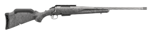 Ruger 46991 American II  350 Legend 5+1 20" Gun Metal Gray Cerakote Spiral Threaded Barrel  Gun Metal Gray Cerakote Alloy Steel Drilled & Tapped Receiver  Gray Splatter Adj LOP Synthetic Stock