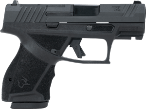 Taurus  TX 9  Compact 9mm Luger 10+1 3.40" Black Barrel  Black Nitride Alloy Steel Optic Ready/Serrated Slide  Black Stainless Steel Frame w/Picatinny Rail  Interchangeable Backstrap Grip