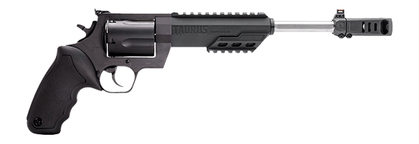 Taurus 2-350101RH Raging Hunter Large 350 Legend 6 Shot 10.50" Overall Matte Black Picatinny Rail Barrel w/Muzzle Brake Cylinder & Stainless Steel Frame Transfer Bar Safety Exposed Hammer