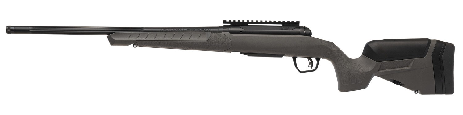 Savage Arms 32400 110 Trailblazer 5.56 NATO 4+1 20″ Fluted Barrel Flat Dark Gray Adj LOP Synthetic Stock Right Hand Savage Arms 32400 110 Trailblazer 5.56 NATO 4+1 20″ Fluted Barrel Flat Dark Gray Adj LOP Synthetic Stock Right Hand