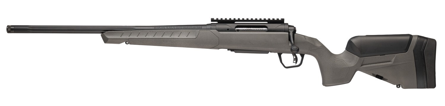 Savage Arms 32445 110 Trailblazer 7mm PRC 2+1 22″ Fluted Barrel Flat Dark Gray Adj LOP Synthetic Stock Left Hand Savage Arms 32445 110 Trailblazer 7mm PRC 2+1 22″ Fluted Barrel Flat Dark Gray Adj LOP Synthetic Stock Left Hand