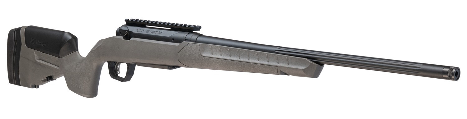 Savage Arms 32445 110 Trailblazer 7mm PRC 2+1 22″ Fluted Barrel Flat Dark Gray Adj LOP Synthetic Stock Left Hand Savage Arms 32445 110 Trailblazer 7mm PRC 2+1 22″ Fluted Barrel Flat Dark Gray Adj LOP Synthetic Stock Left Hand