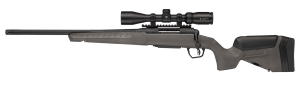 Savage Arms 32496 110 Trailblazer 300 Win Mag 3+1 22" Fluted Barrel  Flat Dark Gray Adj LOP Synthetic Stock  Left Hand