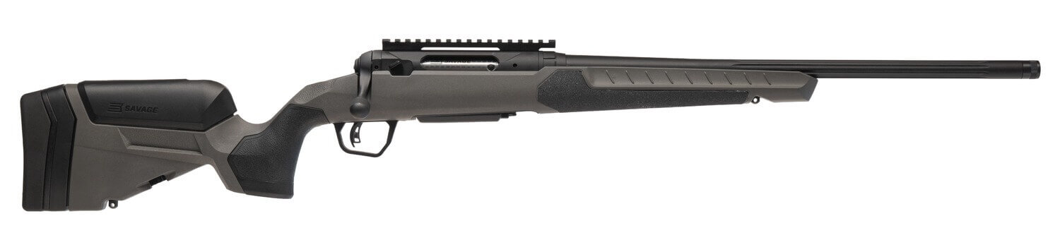 Savage Arms 32548 110 Core Hunter 338 Win Mag 3+1 22" Fluted Barrel Flat Dark Gray AccuStock w/AccuFit V2 Synthetic Stock Right Hand - Image 4