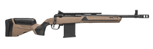 Savage Arms 32974 110 Scout V2 6mm ARC 10+1 Medium Heavy Profile Barrel  Arca Rail Forend  Coyote Tan AccuStock w/AccuFit V2 Polymer Stock