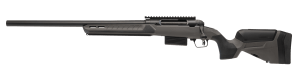 Savage Arms 32804 220 Harvester Full Size 20 Gauge Bolt 2rd 22" Slug Barrel AccuStock w/AccuFit V2 Flat Dark Gray Synthetic Stock Left Hand