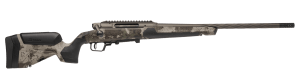 Savage Arms 32814 Impulse Core Hunter Pro Full Size 6.8 Western 3+1 22" Heavy Sporter Threaded Barrel  Carbon Steel Drilled & Tapped Receiver  Savage Woodland Camo AccuStock w/AccuFit V2 Synthetic Stock