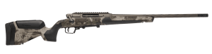 Savage Arms 32817 Impulse Core Hunter Pro Full Size 7mm PRC 3+1 20" Heavy Sporter Threaded Barrel  Carbon Steel Drilled & Tapped Receiver  Savage Woodland Camo AccuStock w/AccuFit V2 Synthetic Stock
