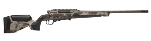 Savage Arms 32818 Impulse Core Hunter Pro Full Size 7mm BC 3+1 20" Heavy Sporter Threaded Barrel  Carbon Steel Drilled & Tapped Receiver  Savage Woodland Camo AccuStock w/AccuFit V2 Synthetic Stock