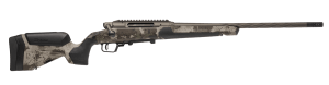 Savage Arms 32820 Impulse Core Hunter Pro Full Size 300 PRC 5+1 24" Heavy Sporter Threaded Barrel  Carbon Steel Drilled & Tapped Receiver  Savage Woodland Camo AccuStock w/AccuFit V2 Synthetic Stock