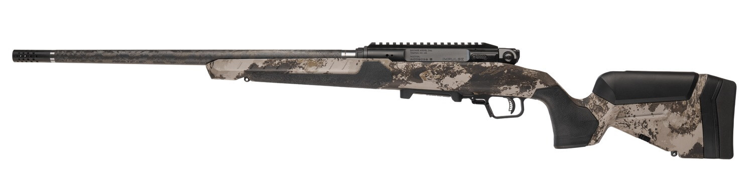 Savage Arms 32935 Impulse UltraLite Pro Full Size 6mm Creedmoor 3+1 20″ Carbon Fiber Barrel Carbon Steel Drilled & Tapped Receiver Savage Western Camo AccuStock w/AccuFit V2 Synthetic Stock Savage Arms 32935 Impulse UltraLite Pro Full Size 6mm Creedmoor 3+1 20″ Carbon Fiber Barrel Carbon Steel Drilled & Tapped Receiver Savage Western Camo AccuStock w/AccuFit V2 Synthetic Stock