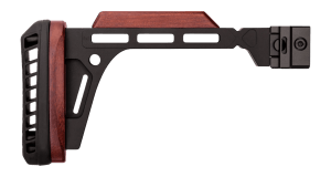 Woox SH.STK122.04 Forty-Seven Edge Stock Folding Aluminum/American Walnut