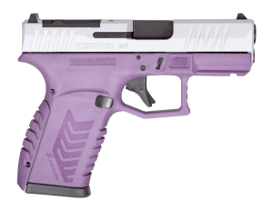 Derya Firearms DY9Z.PRPS.TR DY9Z  Sports South Exclusive Micro Compact 9mm Luger 15+1 3.50" Black Barrel  Silver Alloy Steel Optic Ready/Serrated Slide  Purple Polymer Frame w/Accessory Rail  Interchangeable Backstrap Grip  RMSc Footprint