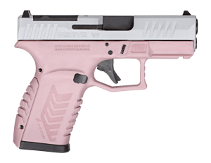 Derya Firearms DY9Z.PINKS.TR DY9Z  Sports South Exclusive Micro Compact 9mm Luger 15+1 3.50" Black Barrel  Silver Alloy Steel Optic Ready/Serrated Slide  Pink Polymer Frame w/Accessory Rail  Interchangeable Backstrap Grip  RMSc Footprint