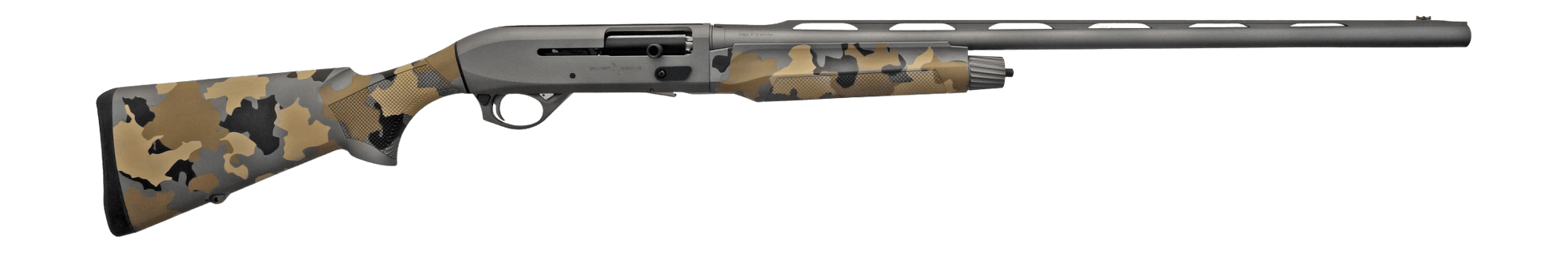 T R Imports A22026OS2 Alpha 2 20 Gauge 3" 4+1 26" Gray Cerakote Vent Rib Barrel & Receiver Fixed Old School Camo Synthetic Stock