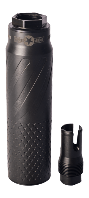 Patriot Ordnance Factory 02445 Patriot Suppression Technology PST-7 7.62mm Black Titanium 1.375ā³x24 Patriot Ordnance Factory 02445 Patriot Suppression Technology PST-7 7.62mm Black Titanium 1.375ā³x24