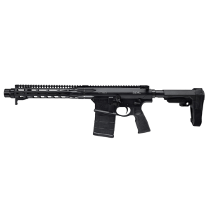 Daniel Defense 0208830157047 DD5 7.62x51mm NATO 12.50" Black Threaded Barrel Black M-LOK Handguard Black Polymer Grip