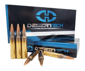 Desert Tech DTM338300BX Premium Match  338LM 300gr 20 Per Box/10 Case