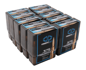 Desert Tech DTM375352BX Premium Match  375Cheytac 352gr 10 Per Box/10 Case