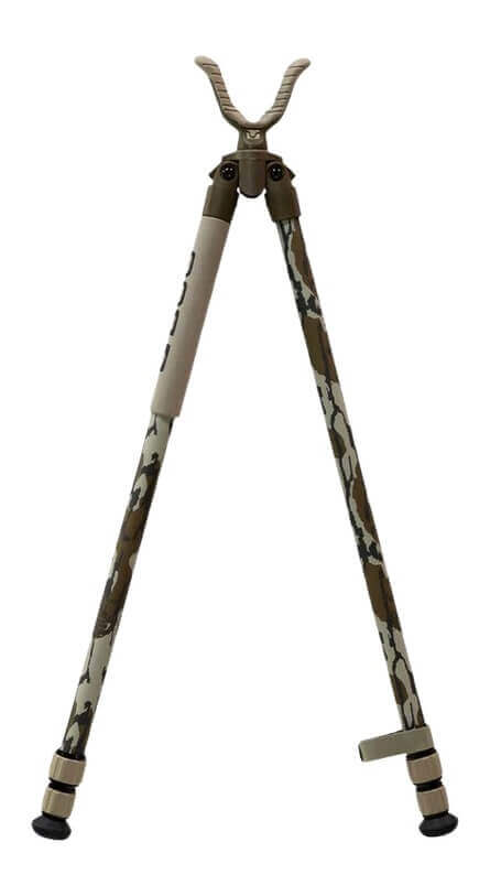 Uncle Henry 1237287 DeadShot Bipod 25-64" High Mossy Oak Bottomland Aluminum - Image 2