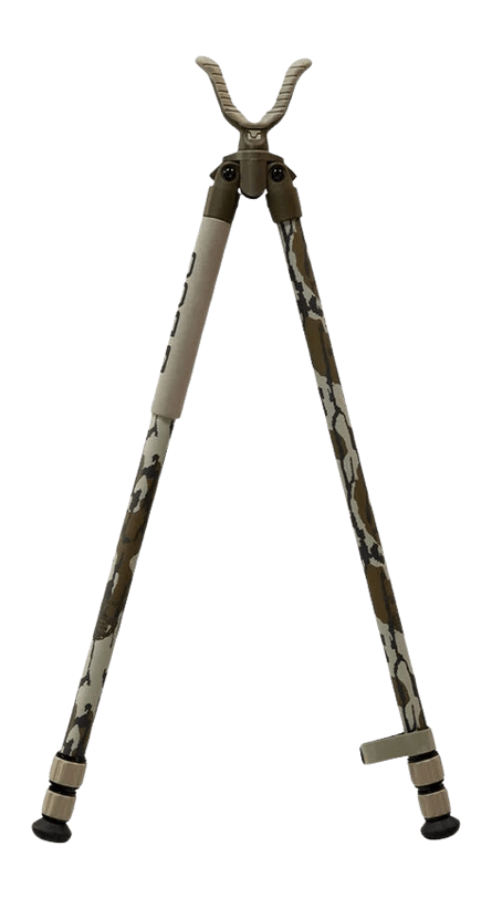 Uncle Henry 1237287 DeadShot Bipod 25-64" High Mossy Oak Bottomland Aluminum