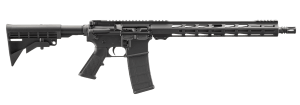 Ruger 28601 Harrier 5.56 NATO 30+1 16.10" Black Anodized Threaded Barrel Black Hardcoat Anodize Aluminum Receiver w/Picatinny Rail M-LOK Handguard M4 Style Collapsible Black Polymer Stock AR Style Grip